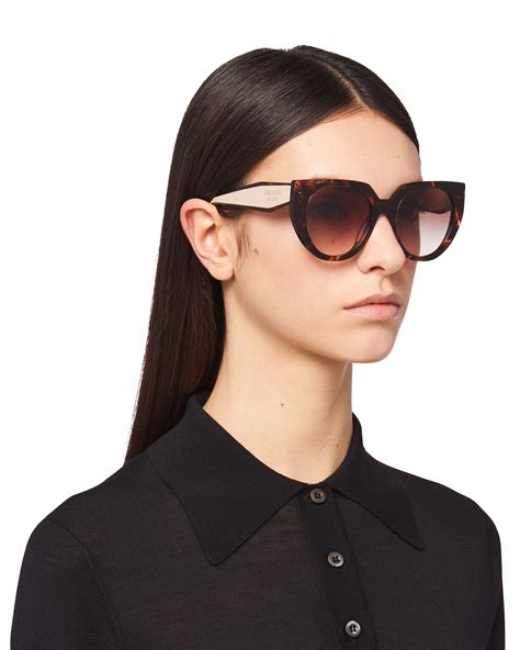 prada milano sunglasses women's|Prada sunglasses women clear.